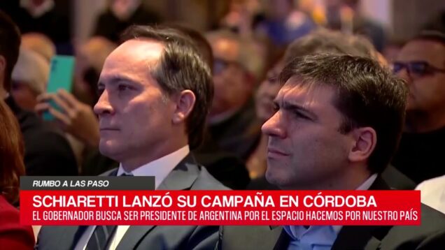 C20 Noticias | Rumbo a las Paso – Juan Schiretti