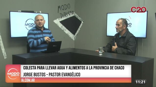 Modo Directo – Jorge Bustos Pastor Evangélico