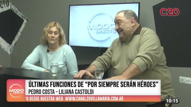 Modo Directo | “Por siempre serán héroes” – Pedro Costa y Liliana Castoldi