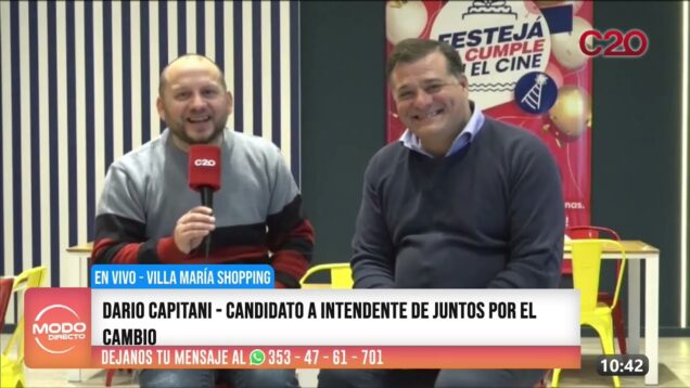 Modo Directo | Villa María Shopping – Darío Capitani