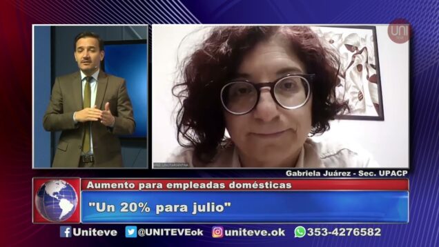 Uniteve Noticias | Aumento para empleadas domésticas