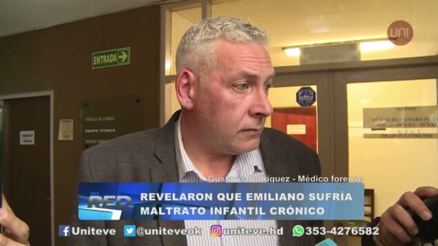 Uniteve Noticias | Revelaron que Emiliano sufría maltrato infantil crónico