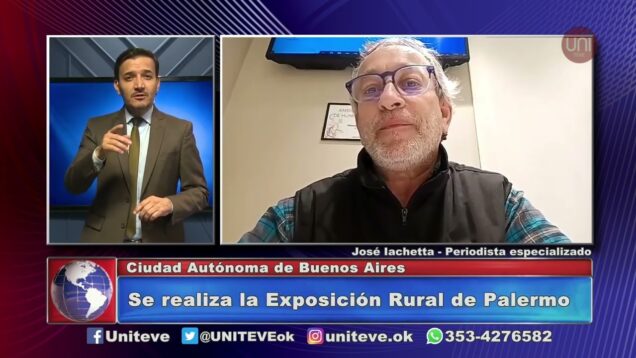 Uniteve Noticias | Se realiza la Exposición Rural de Palermo