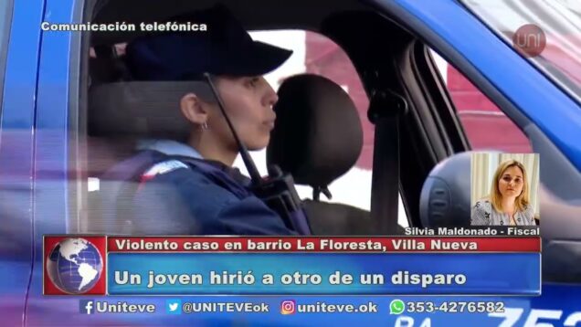 Uniteve Noticias | Un joven hirió a otro de un disparo