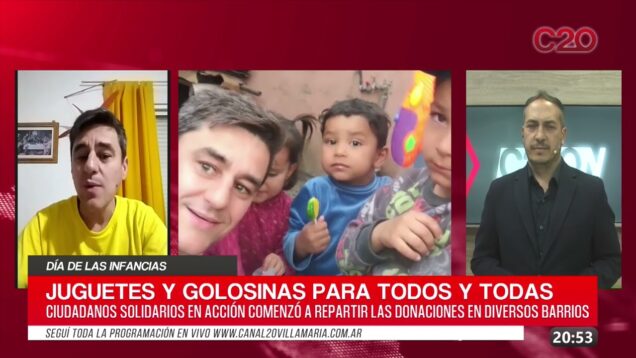 C20 Noticias | Día de las infancias – Julieta Re y Javier Pérez