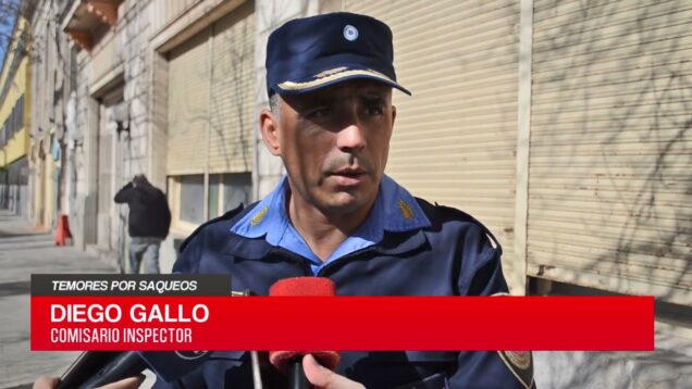 C20 Noticias | Diego Gallo – Temores por saqueos