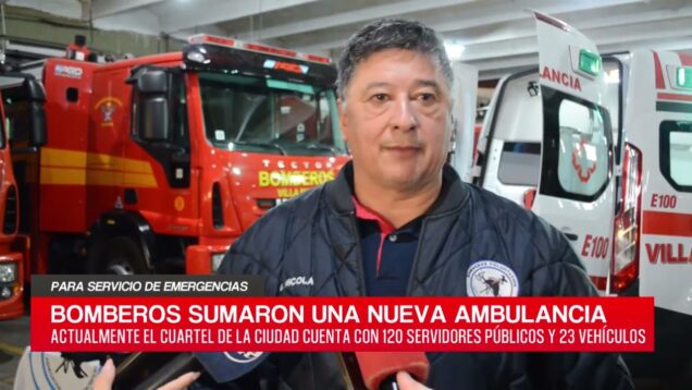 C20 Noticias | Gustavo Nicola – Ambulancia Para Servicios De Emergencia