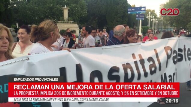 C20 Noticias | Leandro Parnisari – Empleados Provinciales