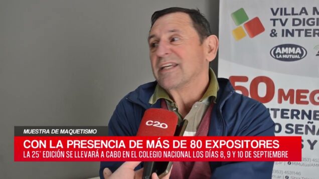 C20 Noticias | Muestra de Maquetismo – Jorge Zeballos