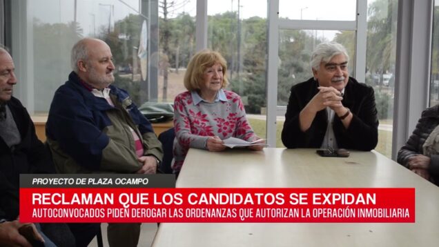 C20 Noticias | Proyecto de Plaza Ocampo – Sonia Oddino – Guillermo Elorza