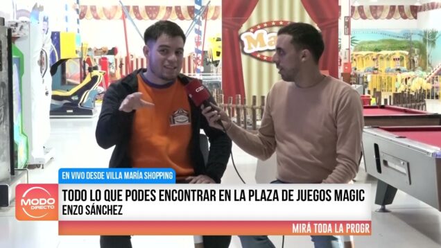 Modo Directo | En vivo desde Villa María Shopping