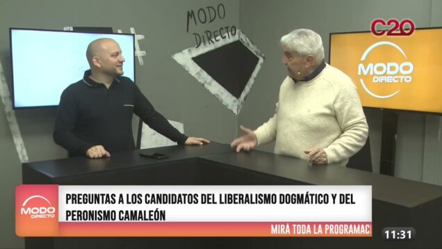 Modo Directo | Preguntas a los candidatos del liberalismo dogmático y del peronismo camaleón