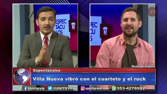 Uniteve Noticias | Columna de espectáculos – Rodrigo Urquía