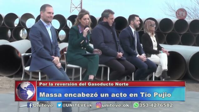 Uniteve Noticias | Massa encabezó un acto en Tío Pujio