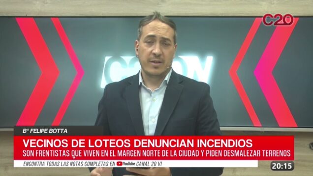 C20 Noticias | B° Felipe Botta – Marcelo Luna