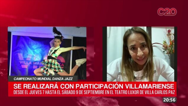 C20 Noticias | Campeonato Mundial de Danza – Paola Quiroga