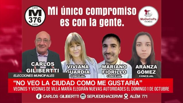 C20 Noticias | Carlos Giliberti – Elecciones Municipales