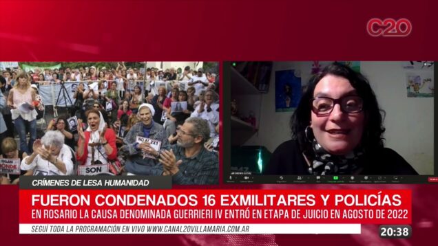 C20 Noticias | Crímenes de lesa Humanidad – Gabriela Durruty