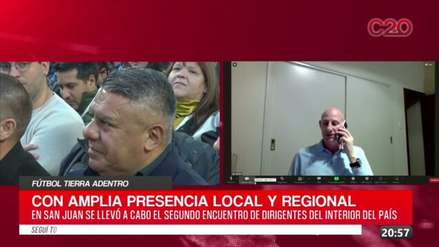 C20 Noticias | Fútbol Tierra Adentro – Walter Mellano