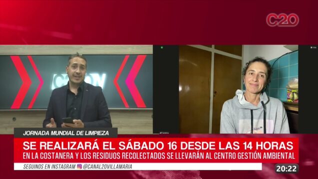 C20 Noticias | Jornada de Limpieza – Carolina Espina