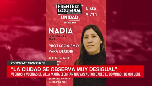 C20 Noticias | Nadia Brossard – Elecciones Municipales