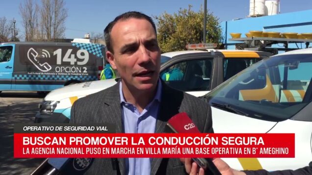 C20 Noticias | Operativo de seguridad vial – Eduardo Rodríguez