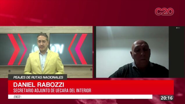 C20 Noticias | Peajes de rutas nacionales – Daniel Rabozzi