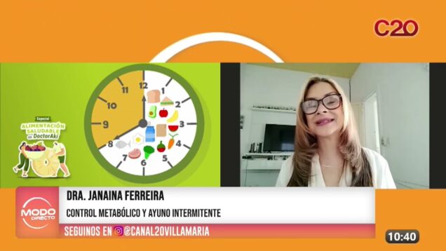 Modo Directo | Dra. Janaina Ferreira – Control Metabólico y Ayuno Intermitente