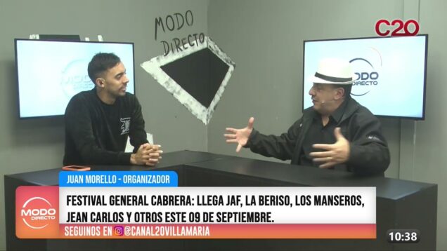 Modo Directo | General Cabrera – Juan Morello