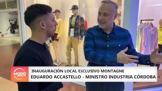 Modo Directo | Villa María Shopping – Eduardo Accastello
