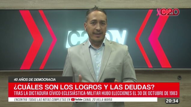 C20 Noticias | 40 años de democracia – Miguel Olaviaga