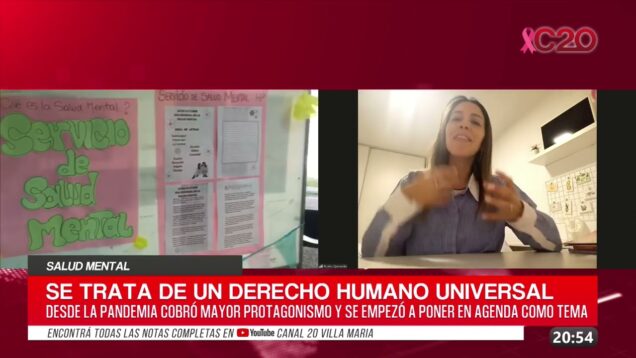C20 Noticias | Día de la Salud Mental – Nadia Quevedo