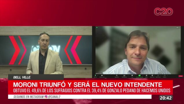 C20 Noticias | Juan Manuel Moroni – Elecciones Bell Ville