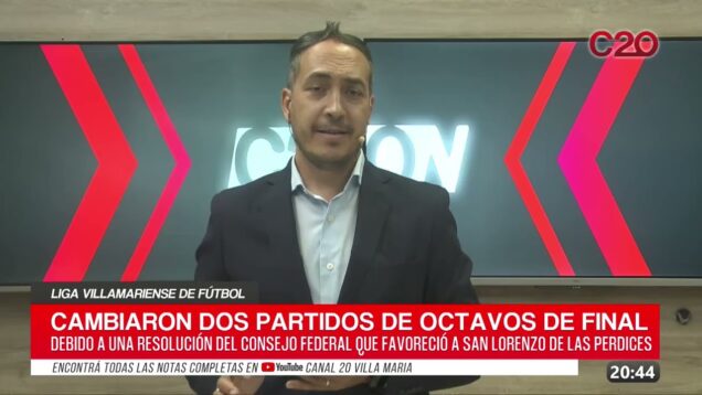 C20 Noticias | Liga Villamariense de Fútbol – Diego Conrero