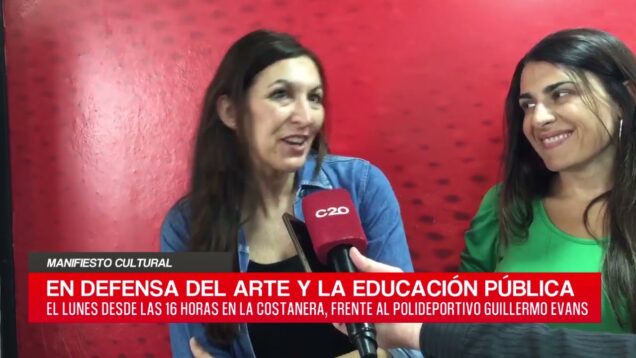 C20 Noticias | Manifiesto cultural – Rafaela Bueno y Karina Costabello