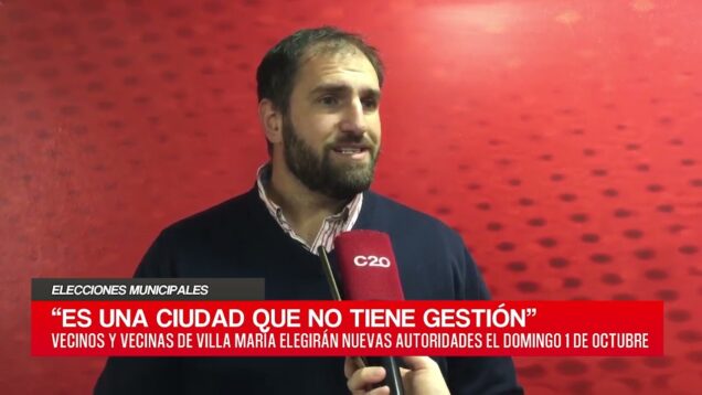 C20 Noticias | Manuel Sosa – Elecciones Municipales