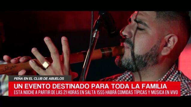 C20 Noticias | Marcos Maggi – Rosario Roldán – Peña en el Club de Abuelos