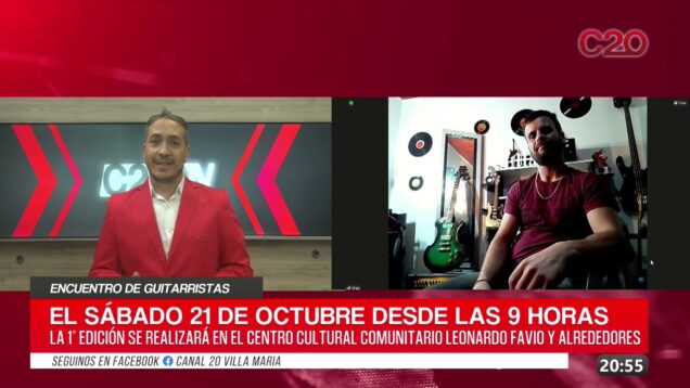 C20 Noticias | Matias Ventura – Encuentro de Guitarristas
