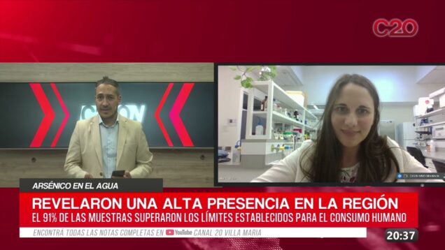 C20 Noticias | Noelia Urseler – Arsénico en Agua