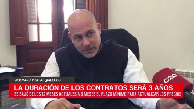 C20 Noticias | Nueva ley de alquileres – Bernardo Pedraza