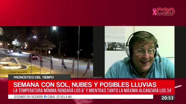 C20 Noticias | Pronóstico del Tiempo – Hernán Allasia