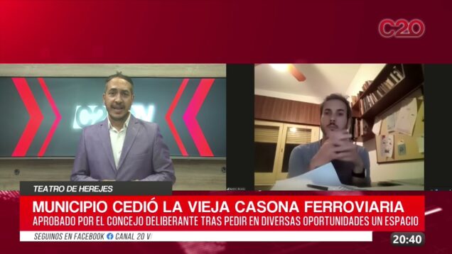 C20 Noticias | Teatro herejes – Andres Brarda