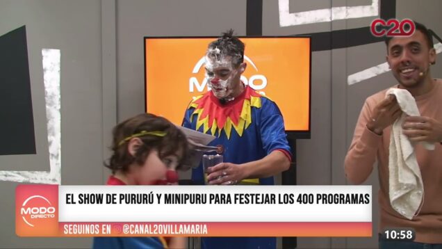 Modo Directo | El show de Puru y Mini Puru festejando los 400 programas