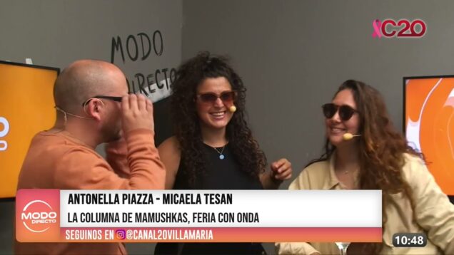 Modo Directo | Feria Mamushkas – Antonella Piaza y Micaela Tesan
