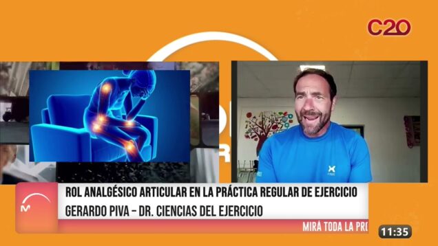 Modo Directo | Gerardo Piva – Rol analgésico articular en la práctica regular de ejercicio