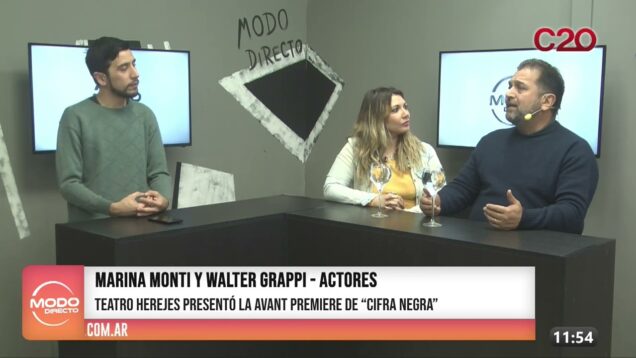 Modo Directo | Marina Monti y Walter Grappi – Cifra Negra