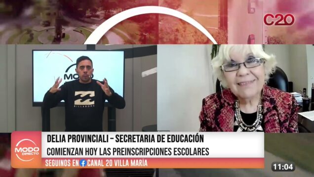 Modo Directo | Preinscripciones escolares – Delia Provinciali