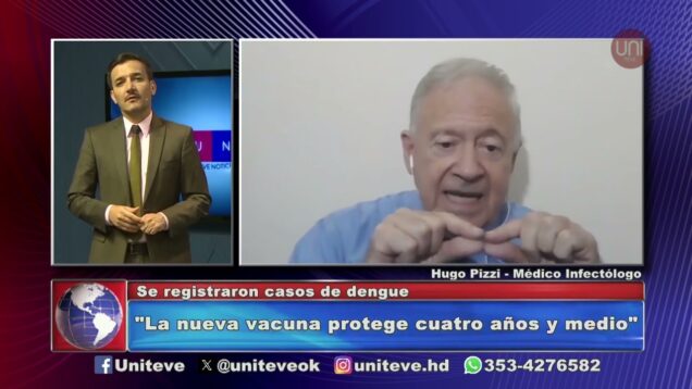 Uniteve Noticias | Aprobaron la vacuna contra el Covid – Hugo Pizzi