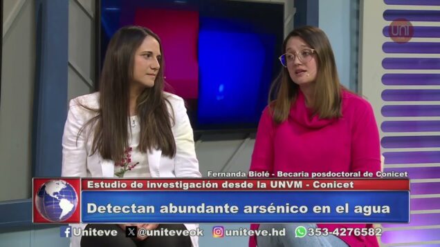 Uniteve Noticias | Detectan arsénico en el agua