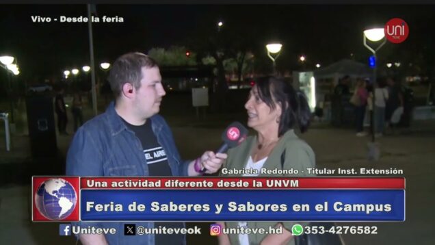 Uniteve Noticias | Feria de Saberes y Sabores en el Campus –